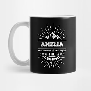 Amelia The Woman The Myth The Legend Mug